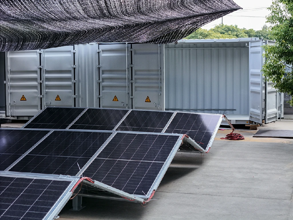 几内亚1MW光伏折叠集装箱